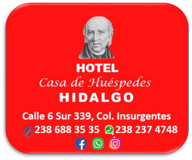 Hotel Casa De Huespedes Hidalgo Теуакан Экстерьер фото