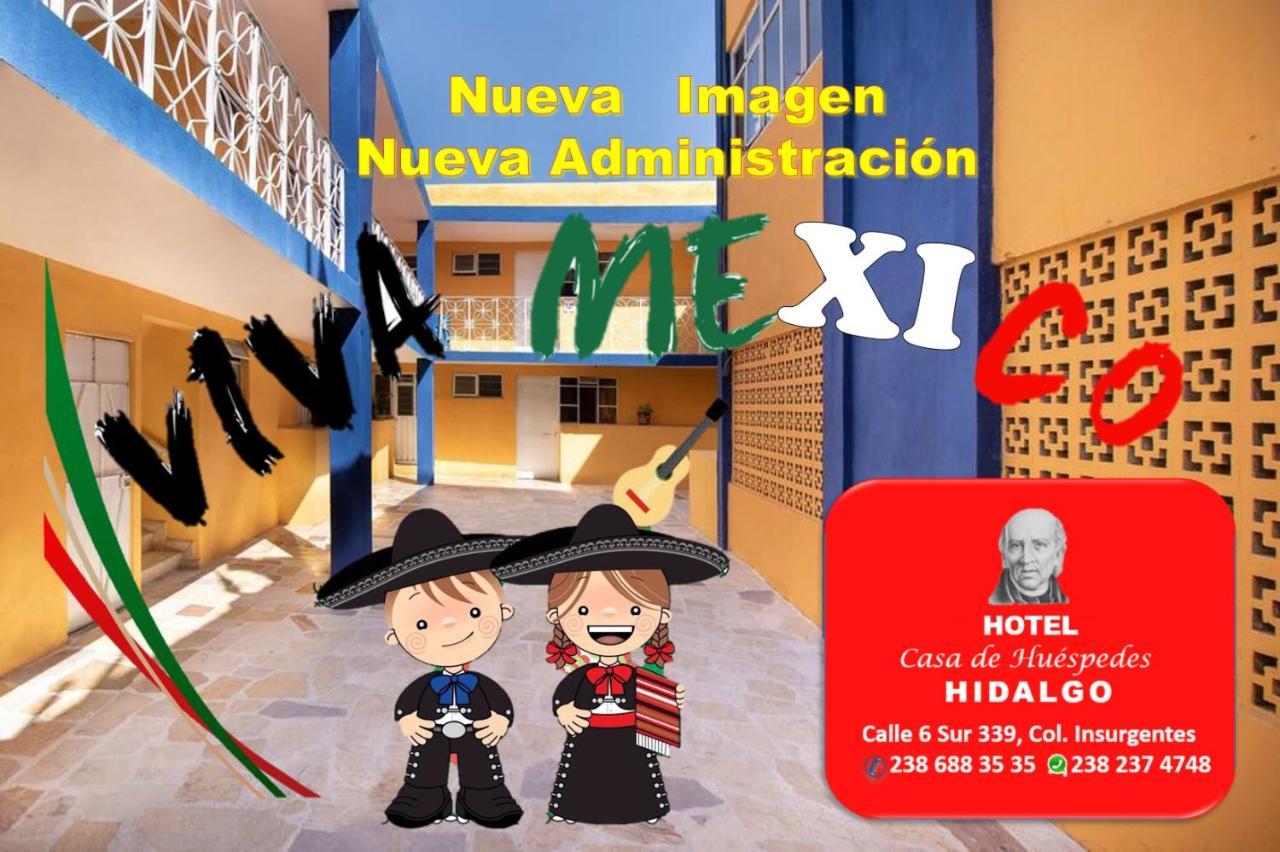 Hotel Casa De Huespedes Hidalgo Теуакан Экстерьер фото